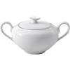 Villeroy & Boch Anmut Platinum No1 Zuccheriera, 6 Persone, 0.35 L, Porcellana Bone China, Multicolore, 13.1x14.1x14.5 cm