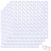 ZHAOYCSH 400 Pezzi Gommini Silicone Trasparenti 6 × 2mm, Gommini Paracolpi Adesivi Ammortizzatore di Colpi per Protezione dei Mobili, Porte, Finestre, Cassetti, Armadi, Antine e Superfici Domestiche