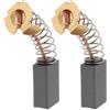 Briny River 2 Pezzi Di Spazzole Per Motore In Carbonio 6x10x15 Mm 089006017092 Compatibile Con Ridgid R4040 TS1344 TS1345