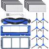 LesinaVac Kit di parti di ricambio per accessori robotici Eufy 11s RoboVac 11S & RoboVac 30 & RoboVac 30C e RoboVac 15C (8 filtri, 8 spazzole laterali, 1 spazzola principale, 1 filtro primario, 1