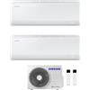Samsung Modello "CEBU S2" 2025 AR50F07C1AHNEU AR50F07C1AHNEU AJ050TXJ2KG Climatizzatore Dual Split Parete BTU 7+7