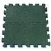 Pavimentazione antitrauma in SBR cm 105x105 a Puzzle Nero, 3 cm