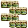 Ponti Olive Peperlizia Olivomix, Mix di Olive Formato da Olive di Nocellara, Bella di Cerignola e Itrana, Perfette per Aperitivi e per Arricchire Qualsiasi Piatto, 100% Made in Italy, 12 Vasi da 350 g