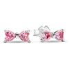 Pandora Sterling silver Cubic Zirconia Pink 293505C01 Orecchini