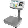 OPI BILANCIA ELETTRONICA OPI ENERCOLOR 30KG Div. 5GR Doppio display LCD a Colori ACCIAIO INOX 4 OPERATORI