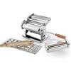 Imperia Pastaia Italiana Linea Imperia. Macchina per la pasta con accessori 100% Made in Italy. Kit composto da macchina pasta fresca, stampo ravioli con mattarello, tagliapasta. Set regalo.