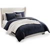 UGG Set Piumone, Poliestere, Blu, Completo/Queen