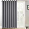 Yakamok Tende oscuranti da patio, 250 x 213 cm, per porte scorrevoli, extra larghe, tende oscuranti a pannelli isolanti termici, con occhielli nella parte superiore, 18 cm di altezza x 21 cm di