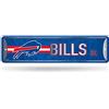 Rico Industries NFL Buffalo Bills - Cartello stradale in metallo (10,2 x 38,1 cm), ideale per casa, ufficio, camera da letto e grotta dell'uomo, realizzato