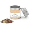 NOVECENTO TE' Novecento Tè® | Infuso Mirtilli e Zenzero | Tisana Zenzero Mirtilli Fiordaliso in Foglie 20 Gr | Rooibos Mirtilli Zenzero | The Rosso Miscelato con Frutta e Spezie Sfuso