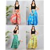 Fatto a mano Set donna vintage in seta sari palazzo confezione assortita all'ingrosso bohe...