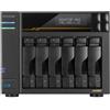 Asustor NAS LockerStor 6 Gen3 con AMD Ryzen 16 GB DDR5 Nero