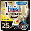 Finish Ultimate Plus Lemon Capsule per lavastoviglie, 90 pezzi