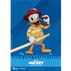 Beast Kingdom Action Figure Paperino Pompiere Mickey e Friends Donald Duck Fireman Version DAH