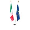 Kit portabandiere da interno 2 posti
