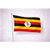 Ideabandiere.com Bandiera Uganda in Tessuto Nautico Professionale - Tutte le misure
