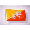 Ideabandiere.com Bandiera Bhutan Professionale in Tessuto Nautico da Esterno - Tutte le misure
