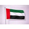 Ideabandiere.com Bandiera Emirati Arabi Uniti per Esterno in Tessuto Nautico Professionale - Tutte le misure