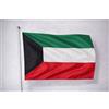 Ideabandiere.com Bandiera Kuwait Professionale in Tessuto Nautico da Esterno - Tutte le misure