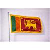 Ideabandiere.com Bandiera Sri Lanka per Esterno in Tessuto Nautico Professionale - Tutte le misure