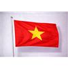 Ideabandiere.com Bandiera Vietnam Professionale in Tessuto Nautico da Esterno - Tutte le misure