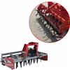 AgriEuro TOP-LINE Erpice rotante RM250 - Larghezza di lavoro 250 cm - 22 lame - Serie pesante con rullo a spuntoni