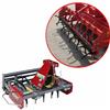 AgriEuro TOP-LINE Erpice rotante RF130 - Larghezza di lavoro 130 cm - 12 lame - Serie leggera con rullo a spuntoni