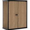 Keter Signature Venetian - Armadio porta attrezzi da giardino - 140x73x170 cm
