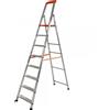 Gierre Stabila AL750, 8 gradini, 2.84 m - Scalandrino in alluminio con cavalletto - Altezza stimata operativa 3.84 m