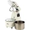 AgriEuro TOP-LINE Mixer 5000 T-2G Deluxe DIG - Impastatrice a spirale sollevabile - Da 40 Kg trifase a 2 velocità - Schermo digitale