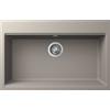 Elleci Lavello Elleci Incasso 1 vasca 79x51 Time 130 Granitek grigio tortora LG213043