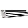 Aircontrol - Plenum feritoia a scomparsa Aircontrol versione cartongesso profilo bianco 3 feritoie L. 1600x100 mm