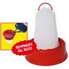 Ropet Abbeveratoio plastica 160 Ropet BIG 10lt manico e base alta riempimento da basso