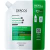 Vichy Dercos Technique Shampoo Anti Forfora Ds Per Capelli Secchi Refill 390ml