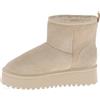 Les Tropéziennes par M. Belarbi dresco Chilltop, Scarpe Città Stivali da Neve Donna, Beige, 38 EU
