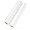 Fousenuk 2 Rotoli 30X600cm Sacchetti Sottovuoto Alimenti, Sacchetti Sottovuoto Alimenti Rotolo Sacchi Riutilizzabili Cottura per Conservazione Sous Vide Buste Sacchetto Goffrato, Senza Bpa
