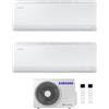 Samsung Modello "CEBU S2" 2025 AR50F07C1AHNEU AR50F12C1AHNEU AJ050TXJ2KG Climatizzatore Dual Split Parete BTU 7+12
