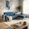 MIlani Home ADRIAN - divano letto con penisola