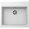 Elleci Lavello Elleci Incasso 1 vasca 57x50 Time 105 Granitek Bianco LG210568