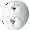 SET PARTE ESTERNA MISCELATORE DOCCIA GROHE GROHTHERM TERMOSTATICO A 1 VIA CROMATO