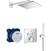 SET DOCCIA GROHE GROHTHERM SMARTCONTROL RAINSHOWER MONO 310 CUBE CROMO