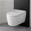 VASO BIDET GEBERIT AQUACLEAN SELA 146.220.11.1 RIMFREE SOSPESO BIANCO LUCIDO