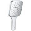 MANOPOLA DOCCIA GROHE RAINSHOWER SMARTACTIVE 130 CUBE A TRE GETTI CROMATA