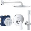 SET DOCCIA GROHE RAINSHOWER EUPHORIA 310 MONO CROMATO