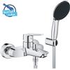MISCELATORE VASCA ESTERNO GROHE START 25283002 CON DOCCETTA CROMATO