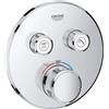 MISCELATORE GROHE GROHTHERM SMARTCONTROL TONDO TERMOSTATICO A 2 VIE