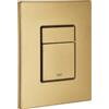 PLACCA DI COMANDO GROHE SKATE COSMOPOLITAN DOPPIO PULSANTE ORO SPAZZOLATO
