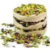 BEŞE1885 Pistacchio & cioccolato - deliziosa halva dalla Turchia 450 g - helva speciale a forma di torta, halva di tahina - 52% pasta di sesamo - senza glutine