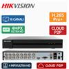 HIKVISION DVR Hikvision 16 Canali 4MPX Ibrido 5in1 H.265 Pro+ Cloud P2P App Smartphone