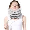 Hoadyush Gonfiabile Cuscino Aereo, 3+1 Strati con Poggiamento, Collare Cervicale Rivestimento in TPU Spesso, Cuscino Aereo Design Ergonomico, per la Trazione del Collo e il Sollievo dal Dolore